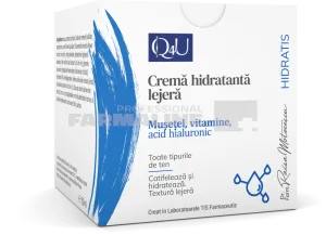Tis Q4U Crema lejera cu Vitamine, Musetel si Acid Hialuronic 50 ml