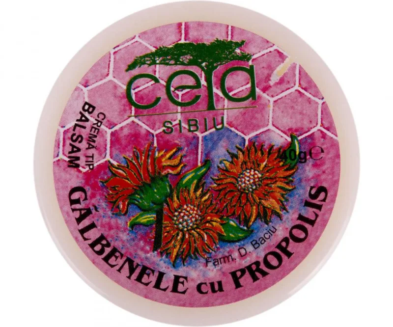 Ceta Sibiu Unguent cu galbenele si propolis 40 g — preț și oferte