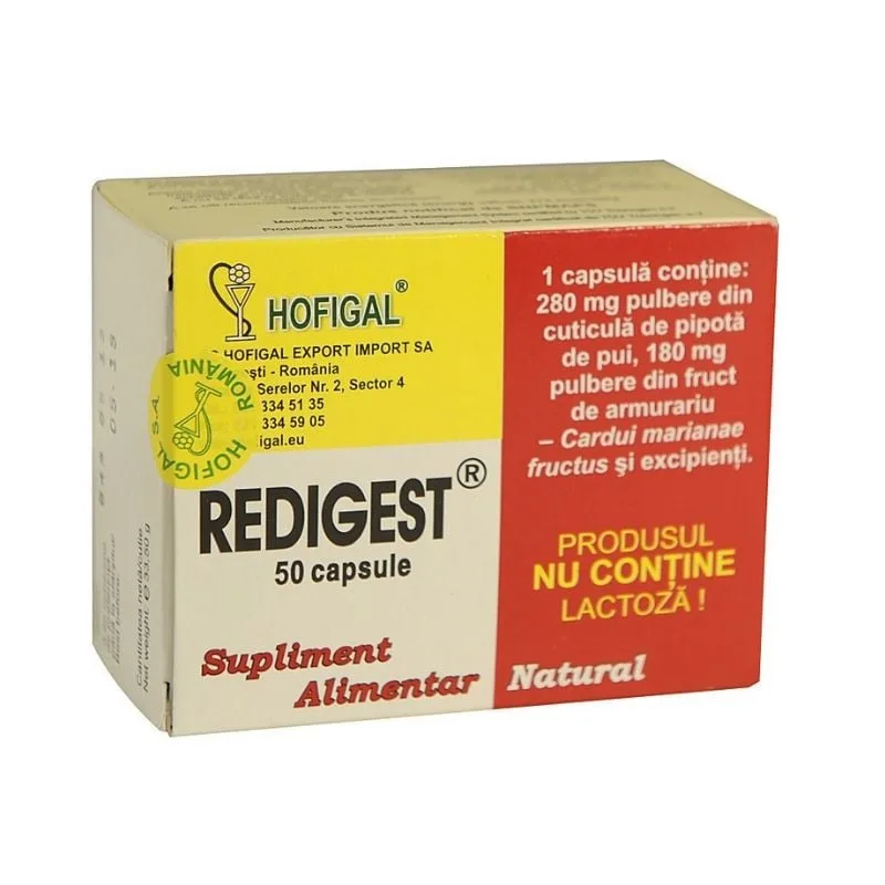 Redigest, 50 capsule, Hofigal — preț și oferte