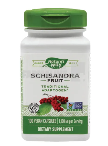 Schisandra Fruit 580 mg 100 capsule SECOM — preț și oferte