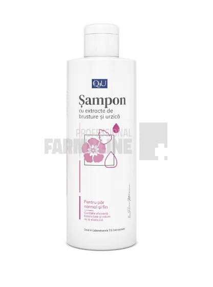 Tis Q4U Sampon cu extract de Brusture si Urzica  250 ml TIS FARMACEUTIC — preț și oferte