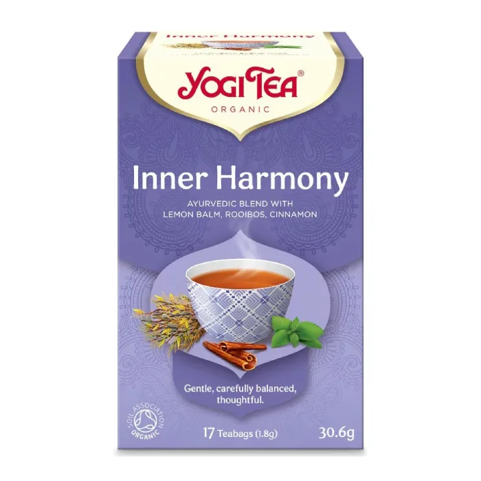 Ceai bio Inner Harmony, 17 plicuri, Yogi Tea — preț și oferte