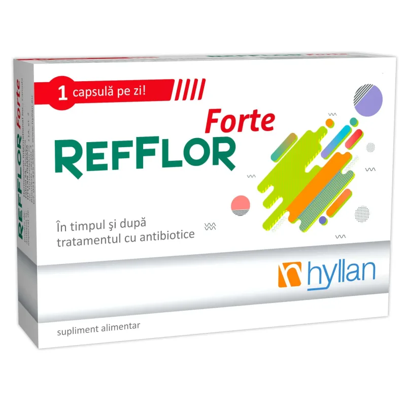 Refflor Forte adulti 10 capsule Hylan Pharma — preț și oferte