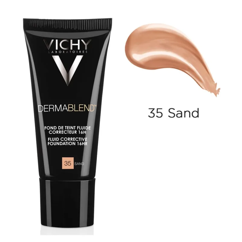 Vichy Dermablend Sand 35 Fond de ten corector fluid 30 ml — preț și oferte