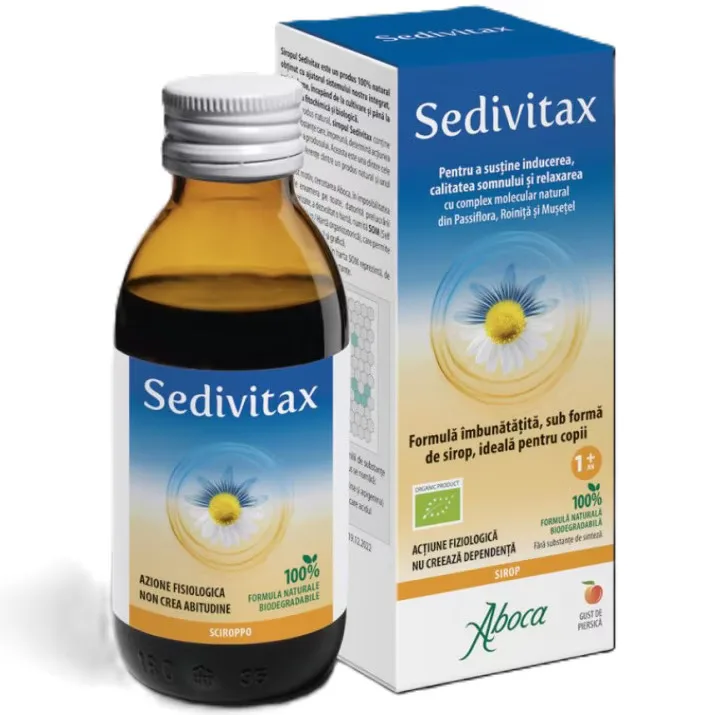 Sedivitax sirop pentru copii, 220g, Aboca — preț și oferte