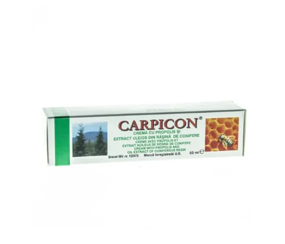 Carpicon crema cu propolis si rasina de conifere 50 ml ELZIN PLANT — preț și oferte