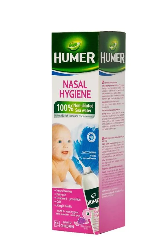 Humer Spray nazal 100% Apa de Mare sugari/copii 150 ml — preț și oferte