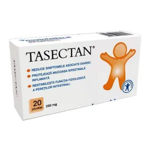 Tasectan 250 mg 20 plicuri