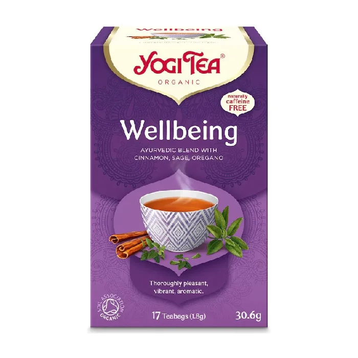 Ceai Wellbeing, 17 plicuri, Yogi Tea — preț și oferte