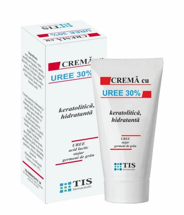 Tis Crema cu uree 30% 50 ml TIS FARMACEUTIC — preț și oferte