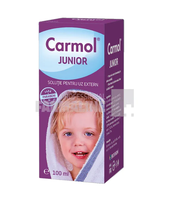 Carmol Junior Solutie  100 ml BIOFARM — preț și oferte