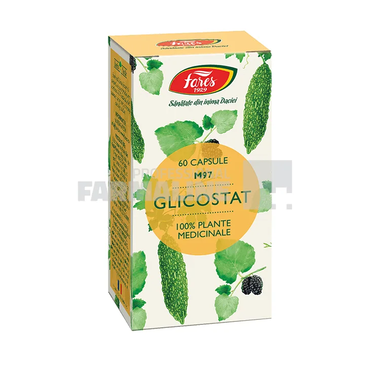 Glicostat 60 capsule FARES — preț și oferte