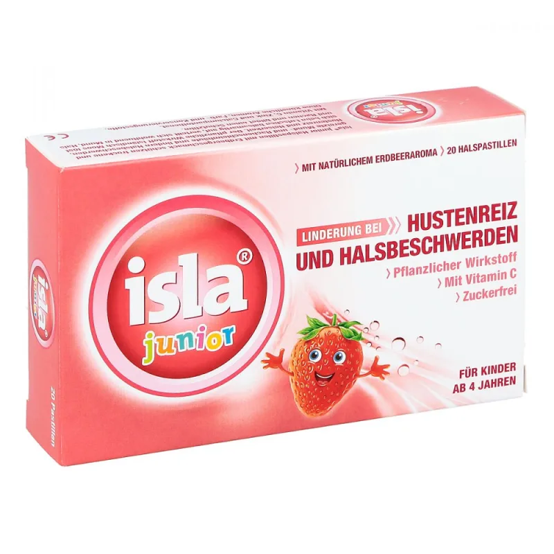 Isla Junior 20 tablete de supt Engelhard Arzneimitt — preț și oferte
