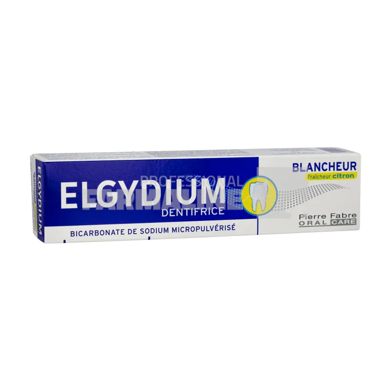 Elgydium Whitening Cool Lemon Pasta de dinti pentru albire 75 ml — preț și oferte