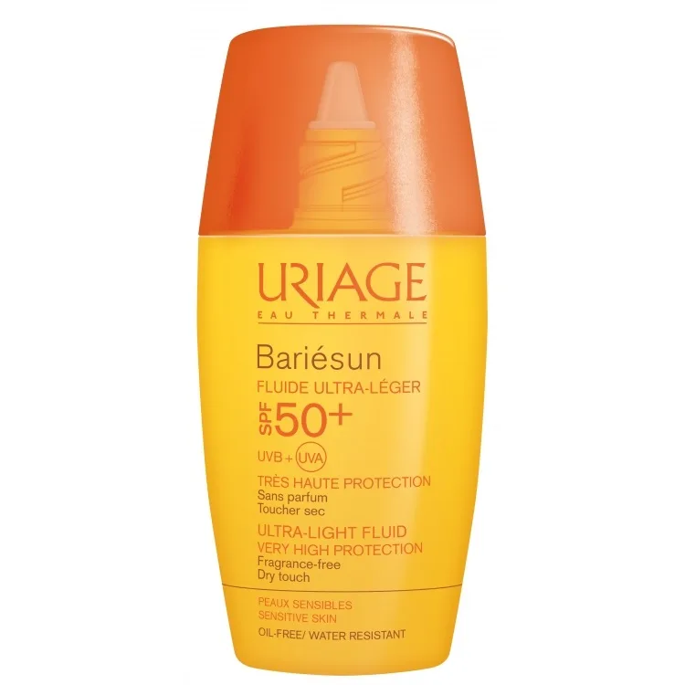 Uriage Bariesun Fluid ultra-lejer protectie solara SPF50 30 ml — preț și oferte