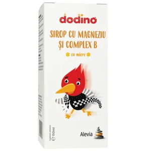 Alevia Dodino Sirop cu Magneziu si complex B cu miere pentru copii 150 ml