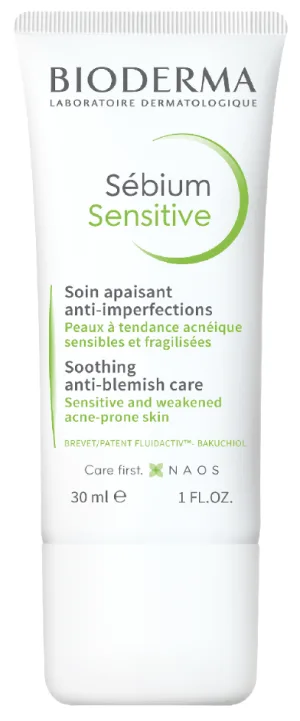 Bioderma Sebium Sensitive fluid calmant si hidratant ten acneic 30 ml