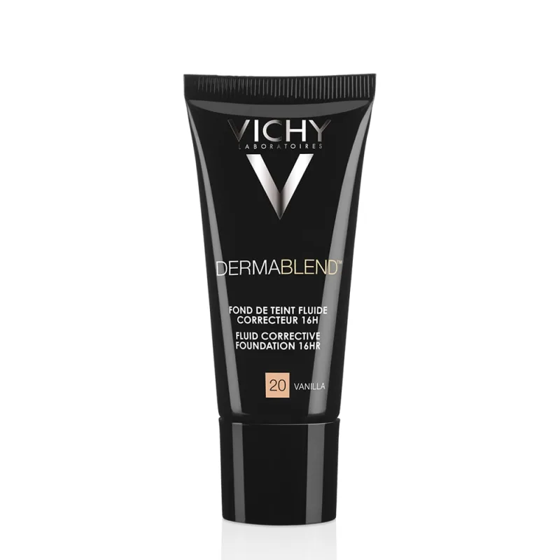 Vichy Dermablend Vanilla 20 Fond de ten fluid corector 30 ml — preț și oferte