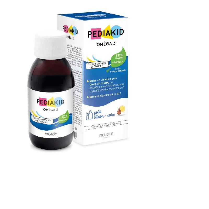 Pediakid Omega 3 Sirop 125 ml Lab. Ineldea — preț și oferte
