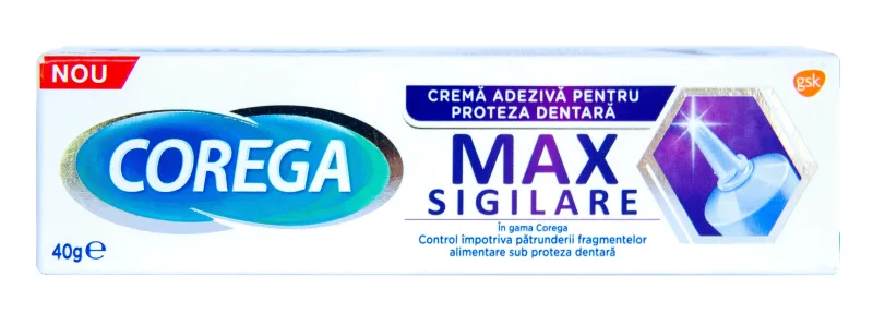 Corega Max Sigilare Crema adeziva  40 g — preț și oferte