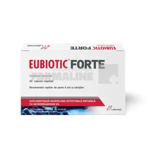 Eubiotic Forte, Labormed, Supliment alimentar pe bază de tulpini bacteriene benefice
