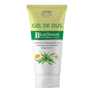 Gel de dus cu bicarbonat,aloe,galbenele si musetel 200 ml