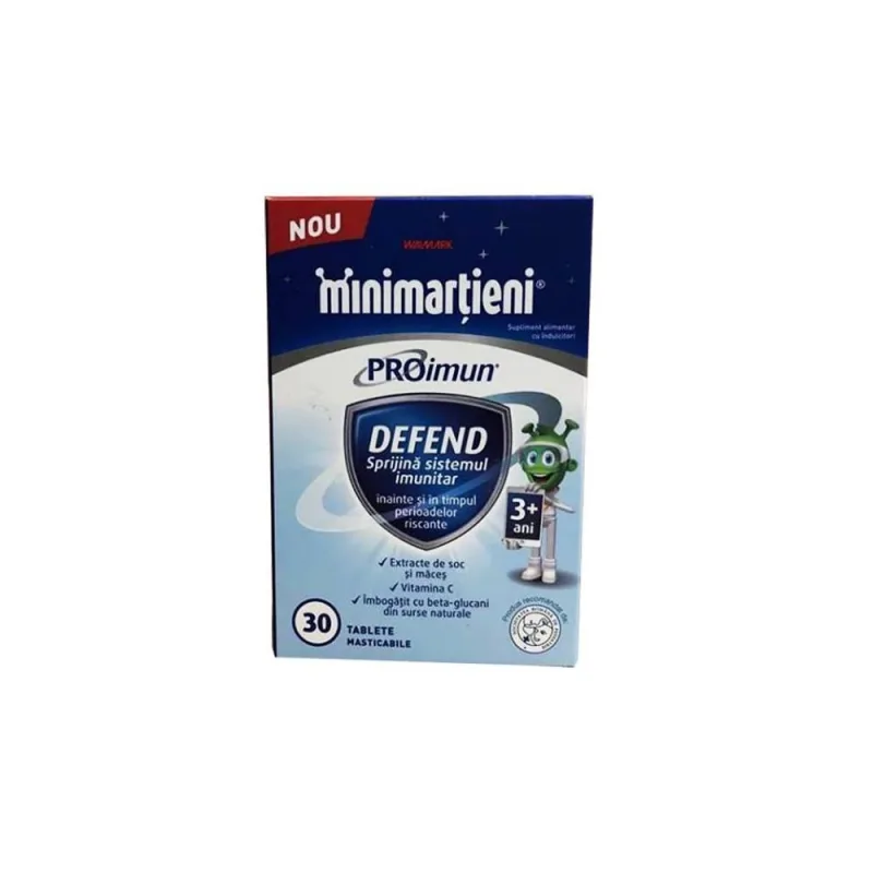 Minimartieni Proimun Defend 3+ ani 30 tablete WALMARK — preț și oferte