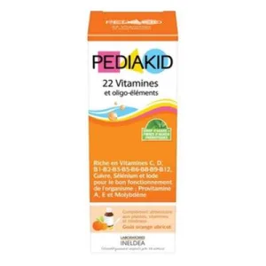 Pediakid sirop cu 22 vitamine si oligoelemente 125 ml