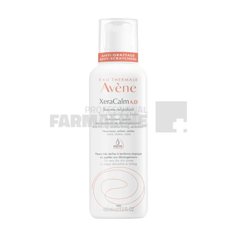 Avene Xeracalm A.D Balsam emolient fata/corp 400 ml — preț și oferte
