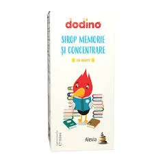 Alevia Dodino Sirop memorie si concetrare 150ml — preț și oferte