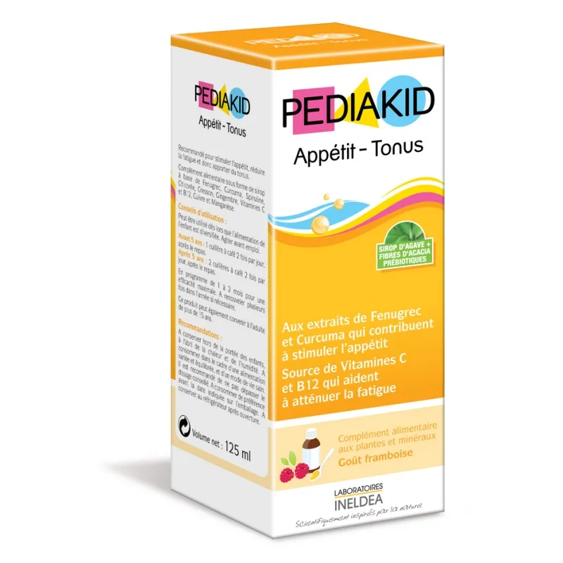 Pediakid Appetit Tonus Sirop 125 ml Lab. Ineldea — preț și oferte