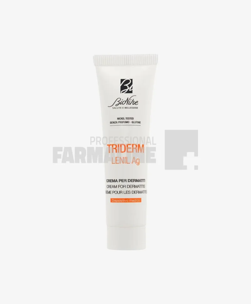 Bionike Triderm Lenil AG Crema antiinflamatoare nesteroidiana cu argint 30 ml — preț și oferte