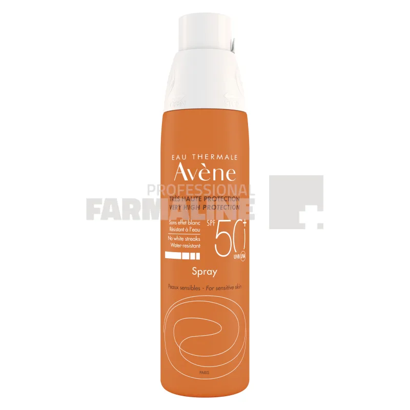 Avene Spray fotoprotectie SPF50+ 200 ml — preț și oferte