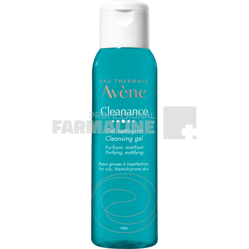 Avene Cleanance Gel de curatare ten gras 100 ml — preț și oferte