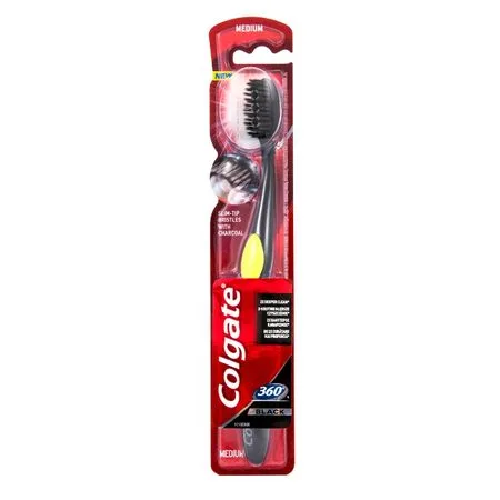 Colgate Periuta de dinti 360 Black Medium — preț și oferte