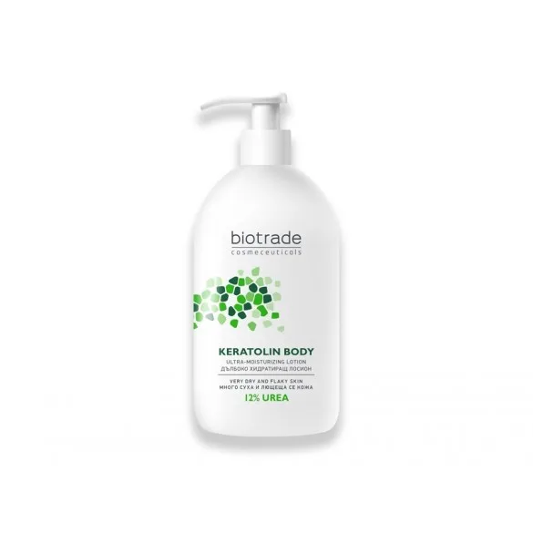 Biotrade Keratolin body Lotiune hidratanta 12% uree 400 ml — preț și oferte