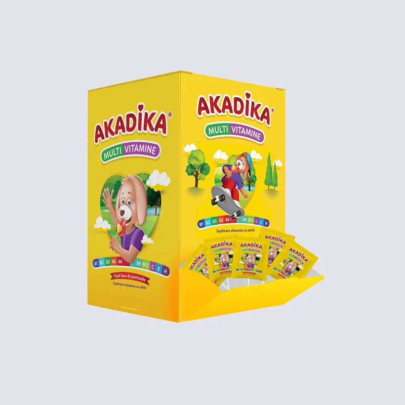 Akadika Multivitamine acadele 50 bucati — preț și oferte