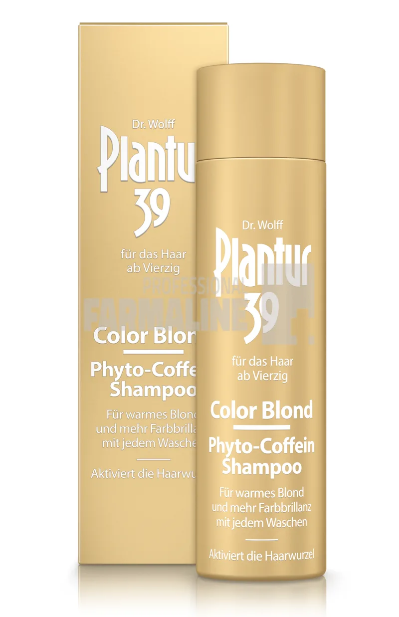Plantur 39 Phyto-Caffeine  Color Blonde Sampon nuantator 250 ml — preț și oferte