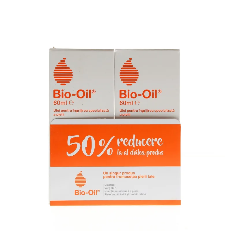 Bio-Oil 60 ml Oferta 1 + 1 - 50% Din al II - lea — preț și oferte