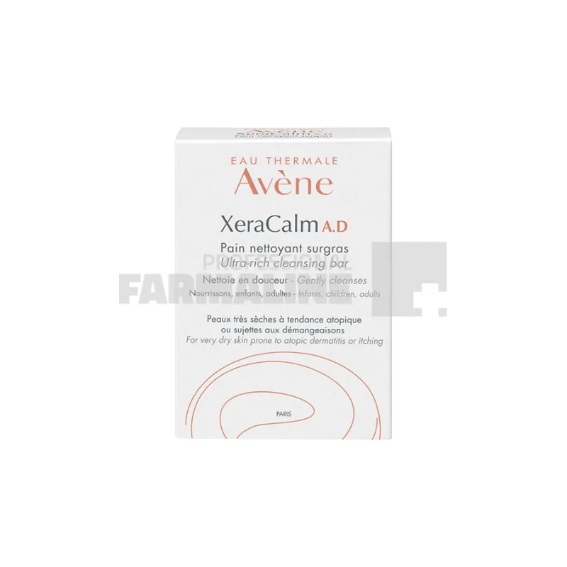 Avene Xeracalm A.D sapun ultra-bogat 100 g — preț și oferte