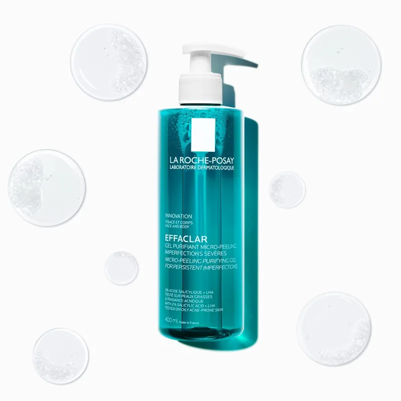 La Roche Posay Effaclar Gel purifiant micro -exfoliant imperfectiuni severe  400ml — preț și oferte