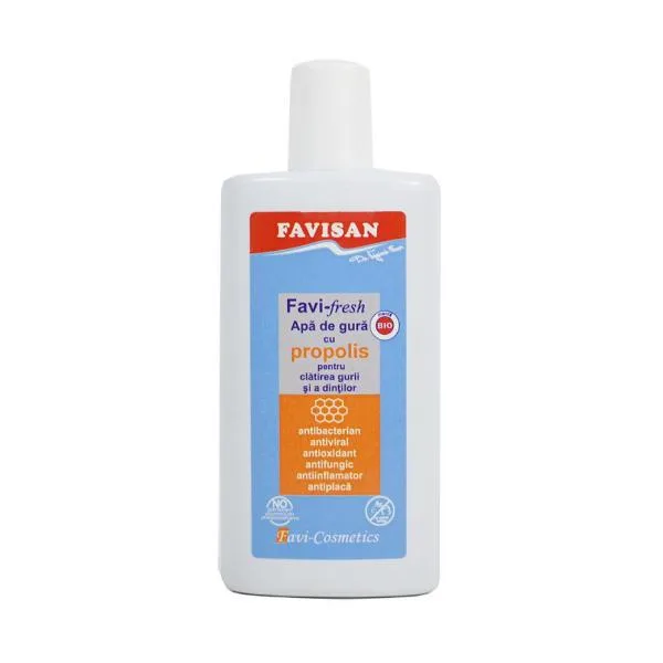 Favifresh Apa de  Gura cu propolis  250ml Favisan — preț și oferte