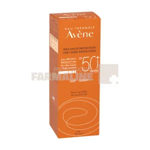 Avene Lapte fotoprotectie adulti SPF 50+ 100 ml
