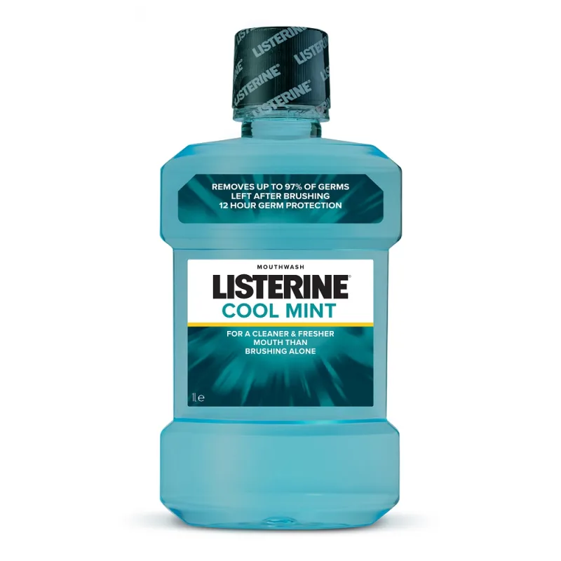 Listerine Cool Mint Apa de gura  1000ml — preț și oferte