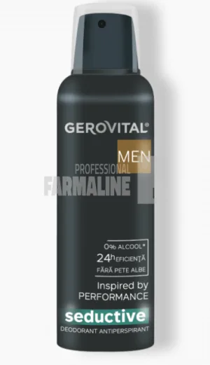 Gerovital Men Deo antiperspitant seduct 150 ml