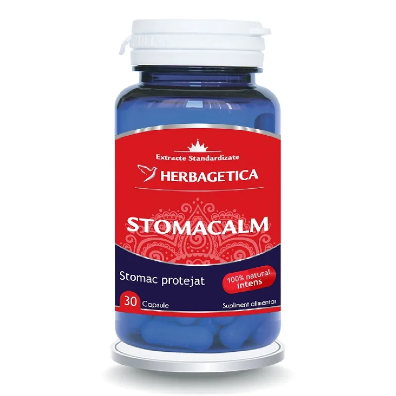 StomaCalm, 30 capsule, Herbagetica — preț și oferte