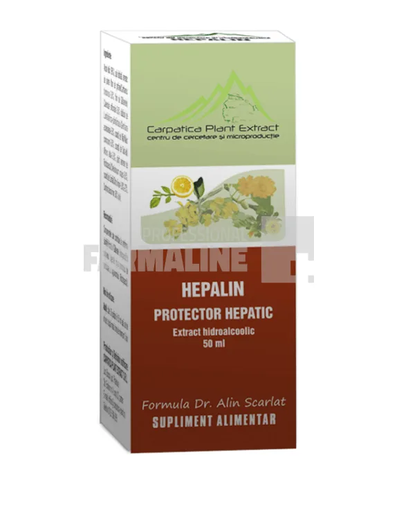 Hepalin Extract 50 ml Carpatica Plant Extract — preț și oferte