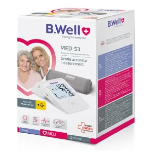Tensiometru automat pentru brat MED-53, manseta marimea M-L, 1 bucata, B.Well