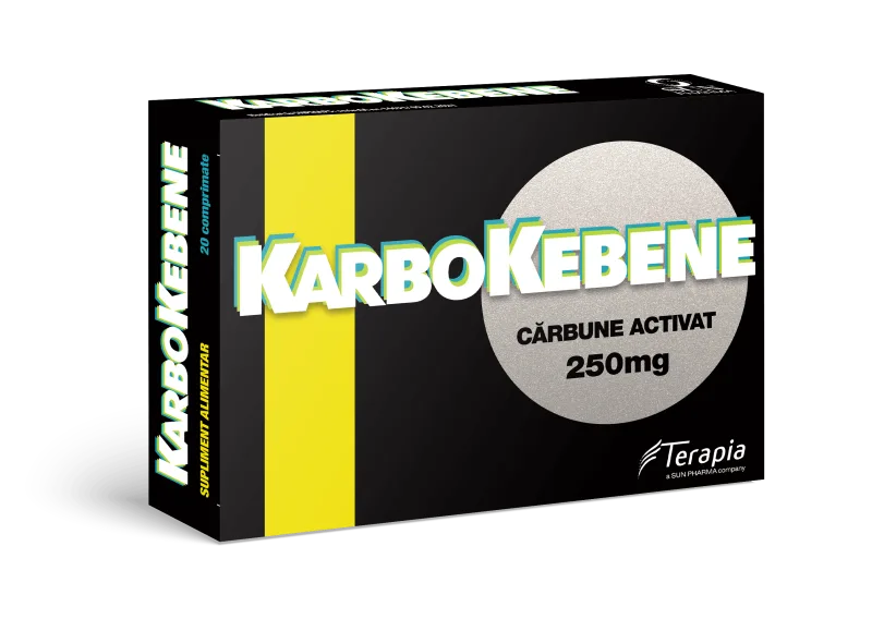 Karbo Kebene 20 comprimate Terapia S.A — preț și oferte