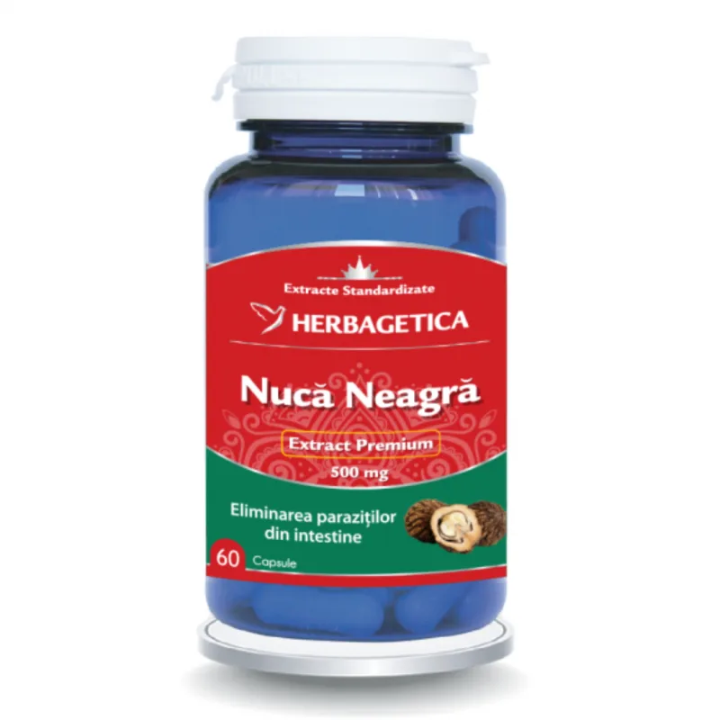 Nuca Neagra, 60 capsule, Herbagetica — preț și oferte